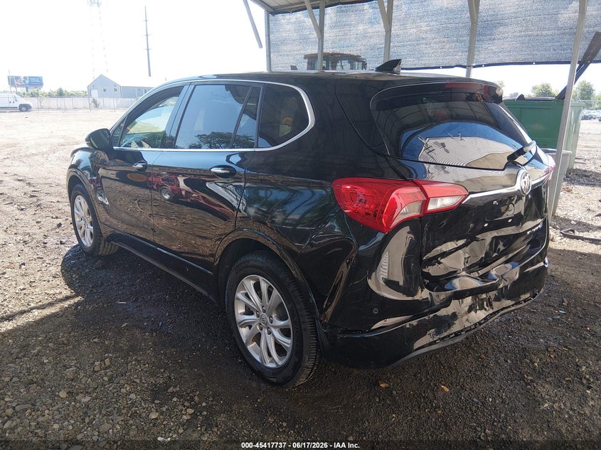 2019 Buick Envision VIN LRBFX1SA4KD124980 IAAI salvage auction — FRONT & REAR, Salvage Title, sold $3,900 on 2026-07-16 (photo 3)