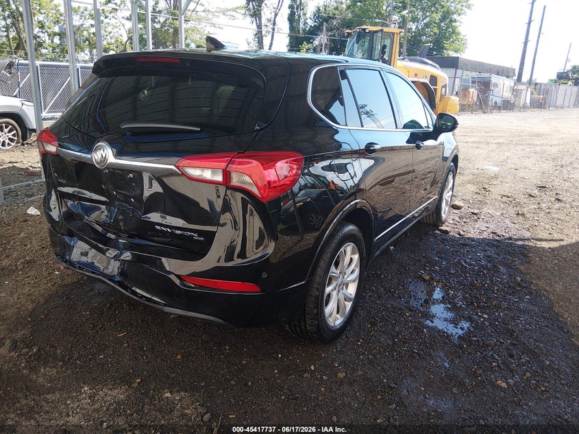 2019 Buick Envision VIN LRBFX1SA4KD124980 IAAI salvage auction — FRONT & REAR, Salvage Title, sold $3,900 on 2026-07-16 (photo 4)
