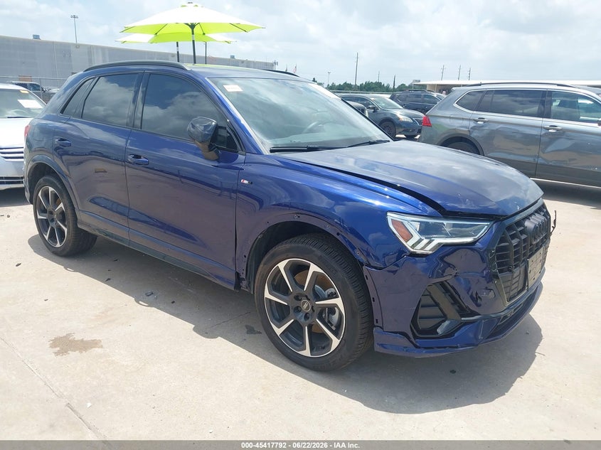2025 Audi Q3 VIN WA1EECF37S1108729 — IAAI salvage auction photo
