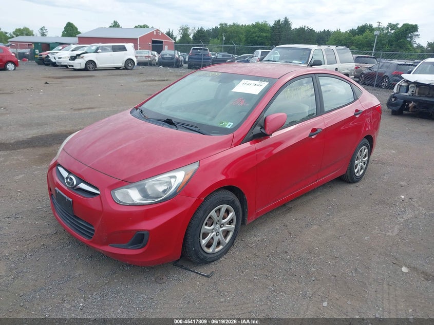 2012 Hyundai Accent VIN KMHCT4AE5CU093323 IAAI salvage auction — NORMAL WEAR, Original (West Virginia), sold $275 on 2026-07-21 (photo 2)