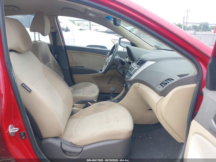 2012 Hyundai Accent VIN KMHCT4AE5CU093323 IAAI salvage auction — NORMAL WEAR, Original (West Virginia), sold $275 on 2026-07-21 (photo 5)