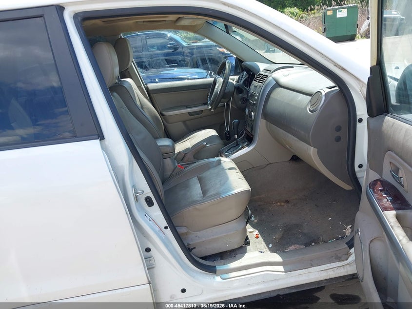 2011 Suzuki Grand vitara VIN JS3TD0D70B4100010 IAAI salvage auction — FRONT END, Salvage - Greater Than 75% (Maryland), sold $525 on 2026-07-30 (photo 5)