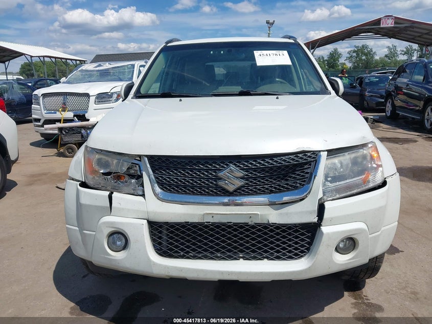 2011 Suzuki Grand vitara VIN JS3TD0D70B4100010 IAAI salvage auction — FRONT END, Salvage - Greater Than 75% (Maryland), sold $525 on 2026-07-30 (photo 6)