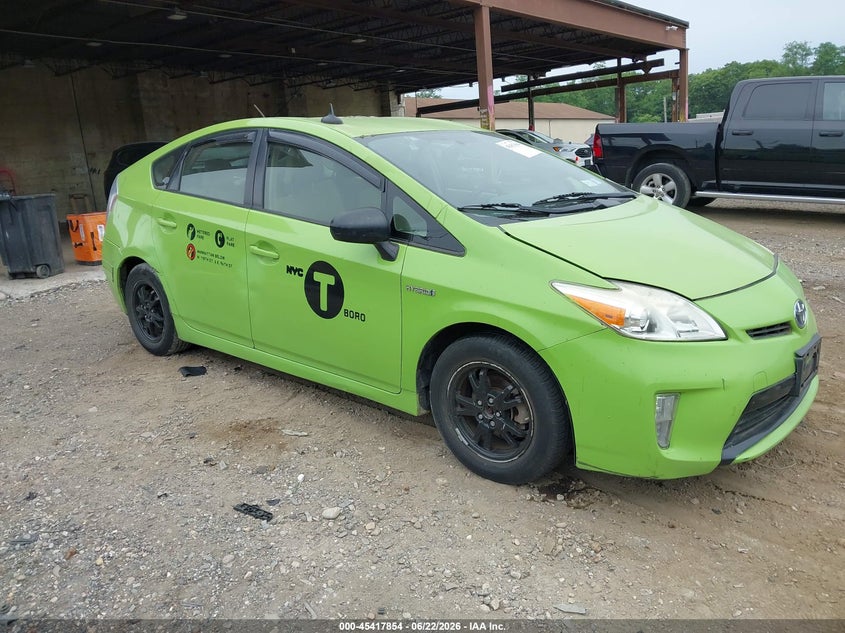 2013 Toyota Prius VIN JTDKN3DU5D1678123 IAAI salvage auction — FRONT END, Salvage Title, sold $1,600 on 2026-07-14 (photo 1)