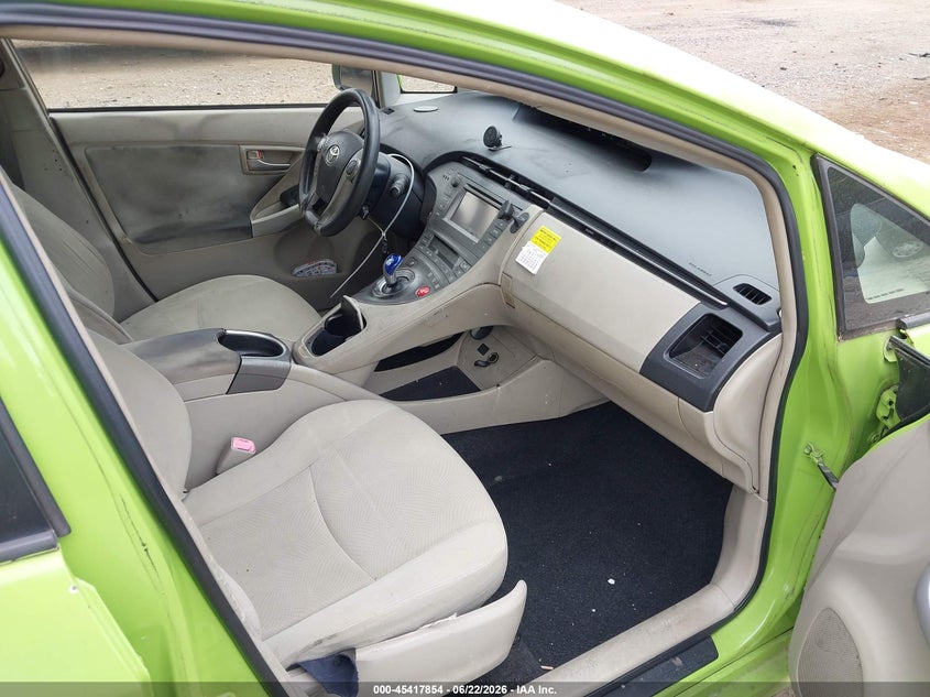 2013 Toyota Prius VIN JTDKN3DU5D1678123 IAAI salvage auction — FRONT END, Salvage Title, sold $1,600 on 2026-07-14 (photo 5)