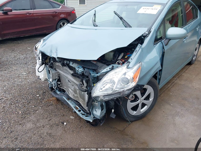 2012 Toyota Prius VIN JTDKN3DU7C5505310 IAAI salvage auction — FRONT END, Salvage (Ohio), sold $1,350 on 2026-07-20 (photo 6)