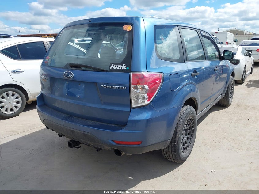 2009 Subaru Forester VIN JF2SH616X9G726767 IAAI salvage auction — NORMAL WEAR, Original (Texas), sold $275 on 2026-07-14 (photo 4)