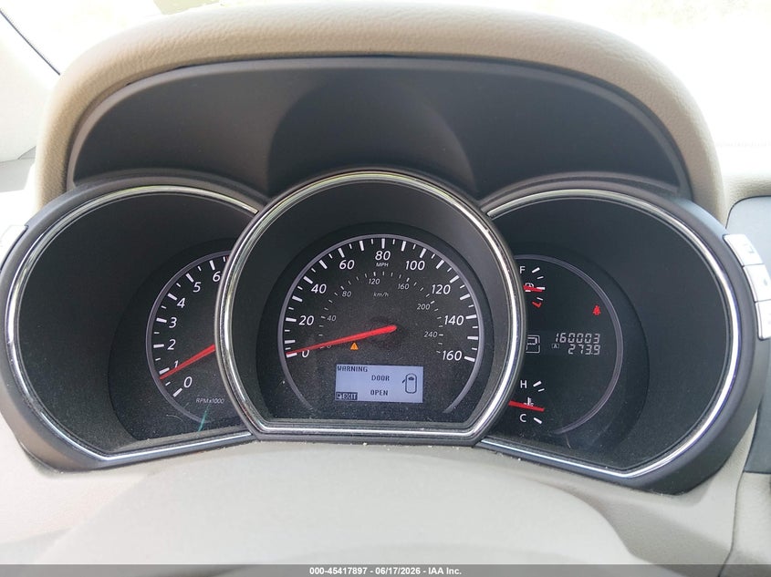 2012 Nissan Murano VIN JN8AZ1MW1CW232403 IAAI salvage auction — LEFT SIDE, Clear (Massachusetts), sold $200 on 2026-07-07 (photo 7)
