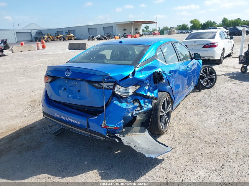 2020 Nissan Sentra VIN 3N1AB8DV9LY266584 IAAI salvage auction — FRONT END, Salvage Title, sold $425 on 2026-07-25 (photo 4)
