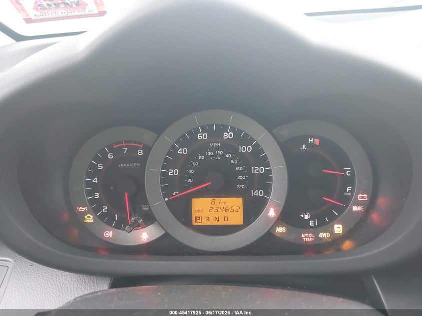 2011 Toyota Rav4 VIN JTMRF4DVXB5045018 IAAI salvage auction — FRONT END, Salvage (Idaho), sold $1,050 on 2026-07-08 (photo 7)