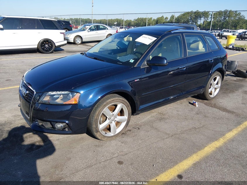2012 Audi A3 VIN WAUMFAFM6CA140355 IAAI salvage auction — NORMAL WEAR, Clear (Pennsylvania), sold $225 on 2026-07-29 (photo 2)