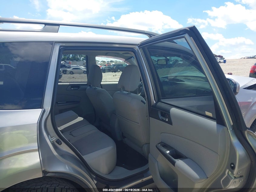 2011 Subaru Forester VIN JF2SHBDC2BG768317 IAAI salvage auction — NORMAL WEAR, Clear (Tennessee), sold $275 on 2026-07-23 (photo 8)