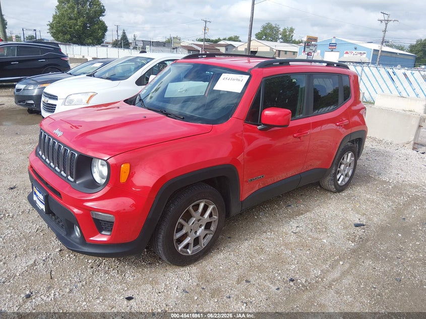 2019 Jeep Renegade VIN ZACNJABB6KPK07333 IAAI salvage auction — WATER/FLOOD, Salvage (Illinois), sold $3,900 on 2026-08-11 (photo 2)