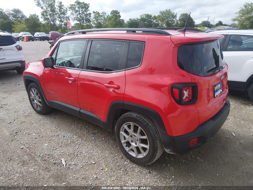 2019 Jeep Renegade VIN ZACNJABB6KPK07333 IAAI salvage auction — WATER/FLOOD, Salvage (Illinois), sold $3,900 on 2026-08-11 (photo 3)