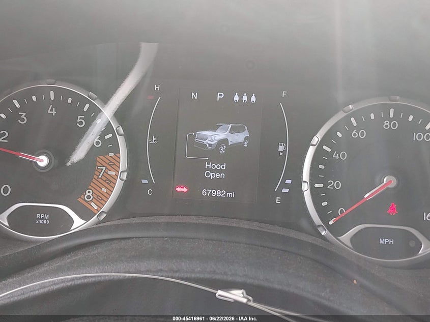 2019 Jeep Renegade VIN ZACNJABB6KPK07333 IAAI salvage auction — WATER/FLOOD, Salvage (Illinois), sold $3,900 on 2026-08-11 (photo 7)