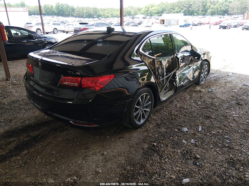 2018 Acura Tlx VIN 19UUB1F31JA005093 IAAI salvage auction — RIGHT SIDE, Salvage (Idaho), sold $2,750 on 2026-08-01 (photo 4)