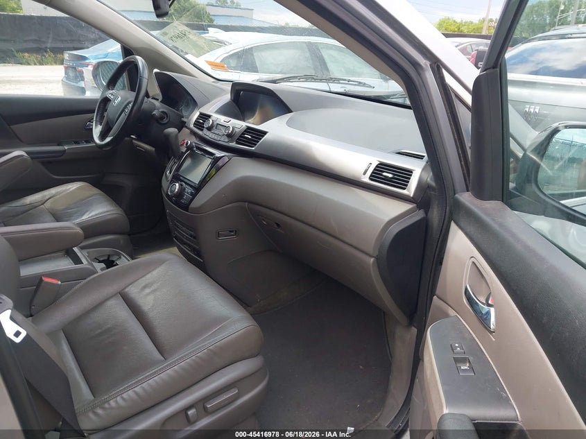 2016 Honda Odyssey VIN 5FNRL5H68GB161261 IAAI salvage auction — REAR END, Salvage (Ohio), sold $2,400 on 2026-07-19 (photo 5)