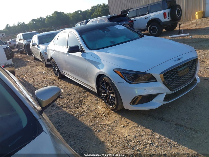 2019 Genesis G80 VIN KMTFN4JB5KU322620 — IAAI salvage auction photo