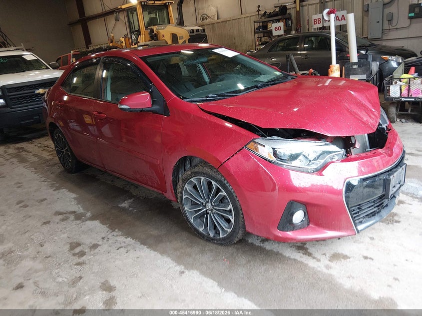 2014 Toyota Corolla VIN 5YFBURHE5EP130936 IAAI salvage auction — FRONT END, Salvage (Vermont), sold $2,700 on 2026-07-23 (photo 1)