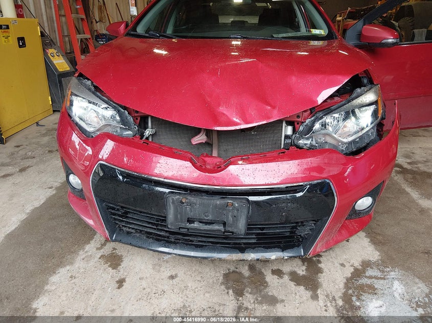 2014 Toyota Corolla VIN 5YFBURHE5EP130936 IAAI salvage auction — FRONT END, Salvage (Vermont), sold $2,700 on 2026-07-23 (photo 6)