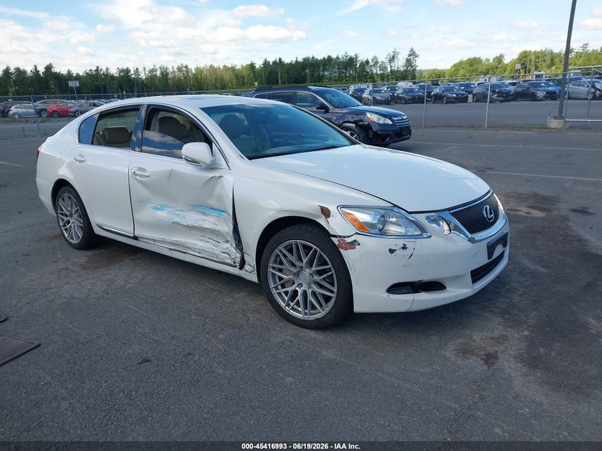 2010 Lexus Gs 350 VIN JTHCE1KS9A0027118 IAAI salvage auction — SIDE, Mv-907A (New York), sold $400 on 2026-07-09 (photo 1)