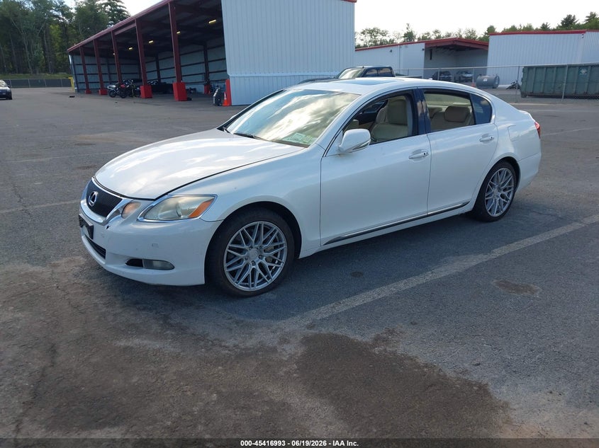 2010 Lexus Gs 350 VIN JTHCE1KS9A0027118 IAAI salvage auction — SIDE, Mv-907A (New York), sold $400 on 2026-07-09 (photo 2)