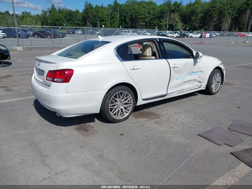 2010 Lexus Gs 350 VIN JTHCE1KS9A0027118 IAAI salvage auction — SIDE, Mv-907A (New York), sold $400 on 2026-07-09 (photo 4)
