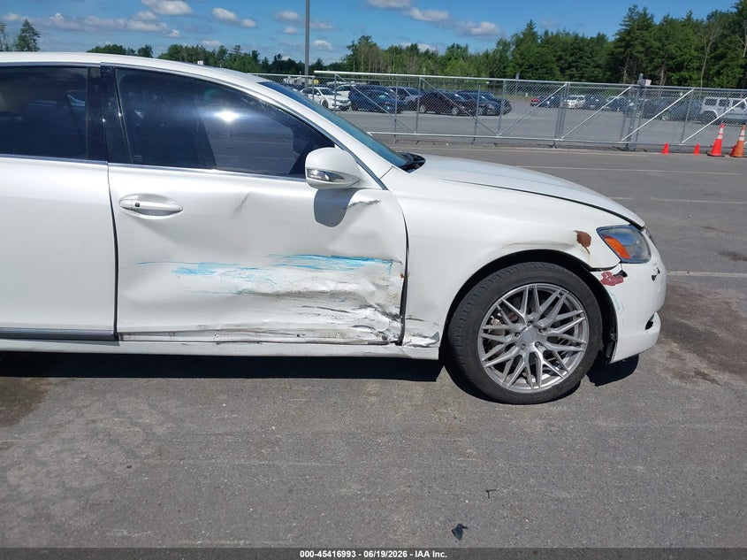 2010 Lexus Gs 350 VIN JTHCE1KS9A0027118 IAAI salvage auction — SIDE, Mv-907A (New York), sold $400 on 2026-07-09 (photo 6)