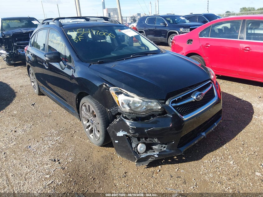 2016 Subaru Impreza VIN JF1GPAP68G8320050 IAAI salvage auction — RIGHT FRONT, Clear (Indiana), sold $2,850 on 2026-07-19 (photo 1)