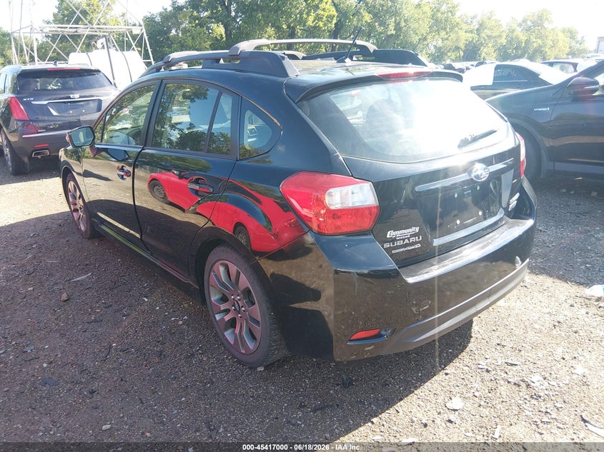 2016 Subaru Impreza VIN JF1GPAP68G8320050 IAAI salvage auction — RIGHT FRONT, Clear (Indiana), sold $2,850 on 2026-07-19 (photo 3)