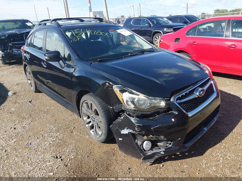 2016 Subaru Impreza VIN JF1GPAP68G8320050 IAAI salvage auction — RIGHT FRONT, Clear (Indiana), sold $2,850 on 2026-07-19 (photo 6)