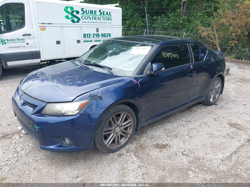 2011 Scion Tc VIN JTKJF5C71B3018980 IAAI salvage auction — FRONT END, Clear (Indiana), sold $700 on 2026-07-29 (photo 2)