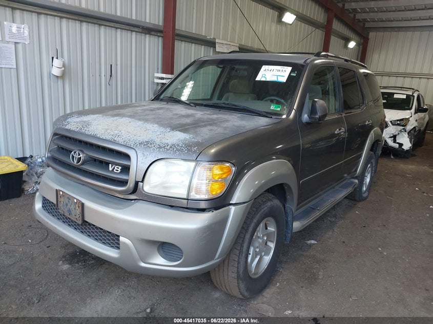 2003 Toyota Sequoia VIN 5TDZT34A63S154572 IAAI salvage auction — RIGHT FRONT, Clear (Virginia), sold $800 on 2026-07-19 (photo 2)