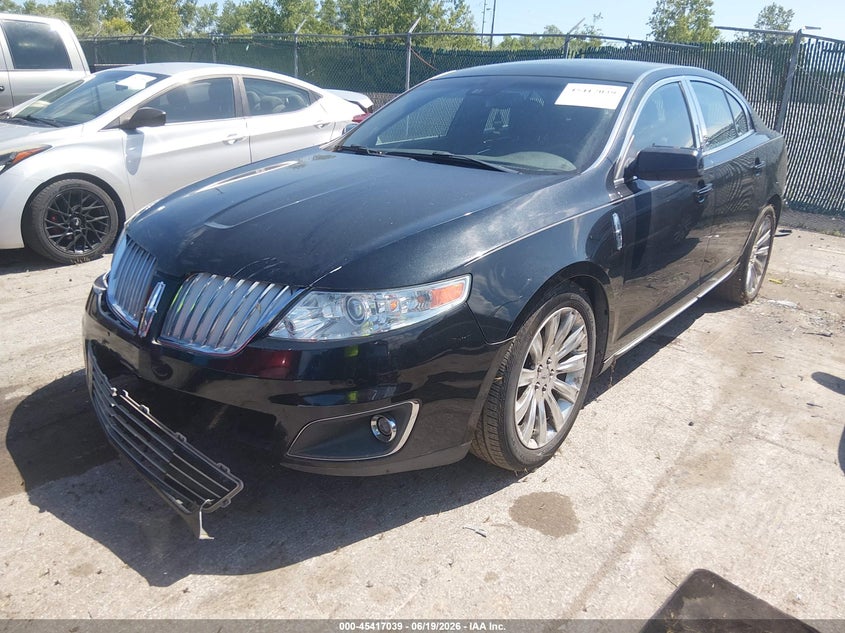 2010 Lincoln Mks VIN 1LNHL9ER4AG605312 IAAI salvage auction — FRONT END, Salvage (Ohio), sold $275 on 2026-07-17 (photo 2)