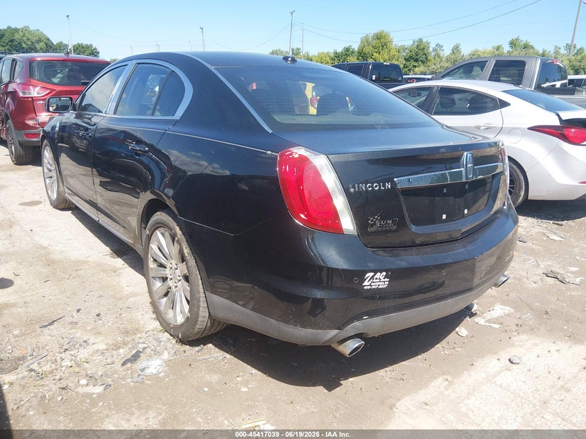 2010 Lincoln Mks VIN 1LNHL9ER4AG605312 IAAI salvage auction — FRONT END, Salvage (Ohio), sold $275 on 2026-07-17 (photo 3)