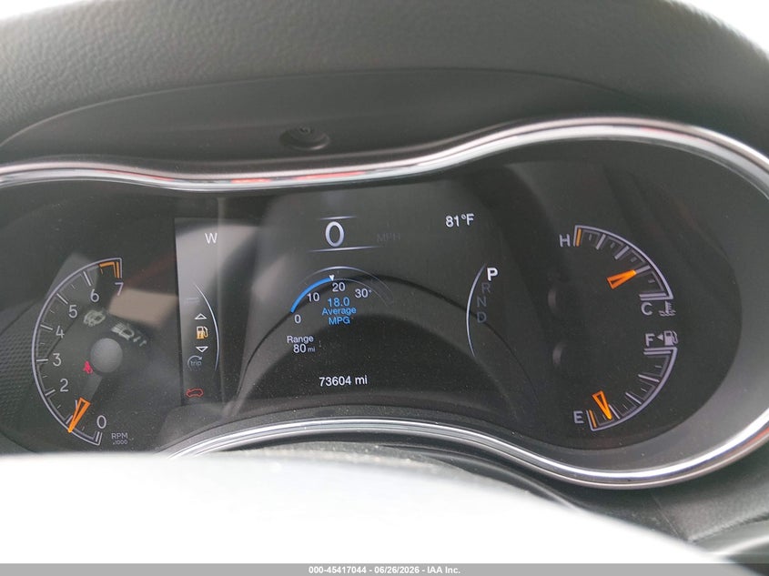 2019 Jeep Grand cherokee VIN 1C4RJFAG3KC754238 IAAI salvage auction — NORMAL WEAR, Sf97 (Maryland), sold $11,650 on 2026-08-31 (photo 7)