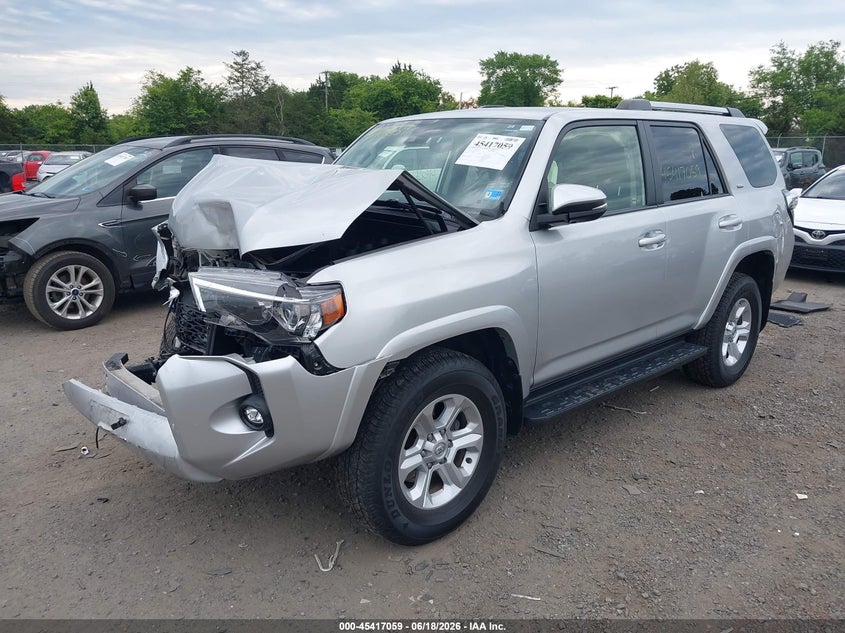 2023 Toyota 4runner VIN JTENU5JR5P6136146 IAAI salvage auction — FRONT END, Salvage (Virginia), sold $11,025 on 2026-07-14 (photo 2)