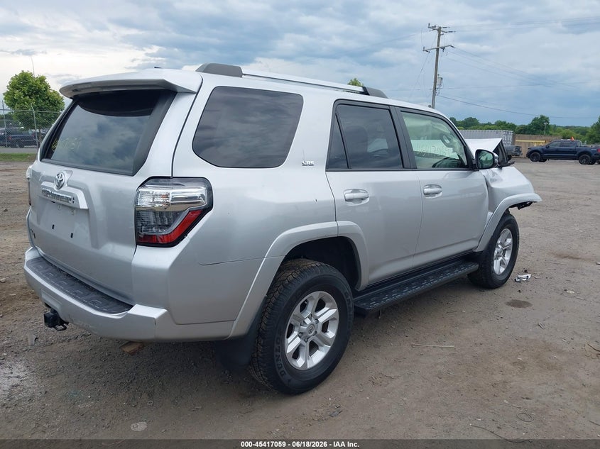 2023 Toyota 4runner VIN JTENU5JR5P6136146 IAAI salvage auction — FRONT END, Salvage (Virginia), sold $11,025 on 2026-07-14 (photo 4)