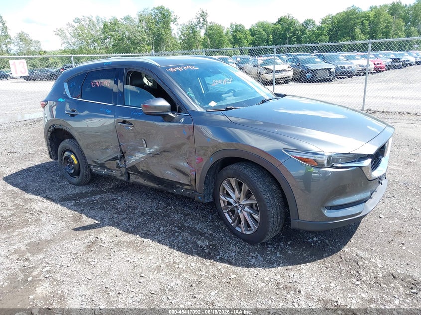 2020 Mazda Cx-5 VIN JM3KFADM2L0768469 IAAI salvage auction — RIGHT SIDE, Salvage Title, sold $4,950 on 2026-07-21 (photo 1)