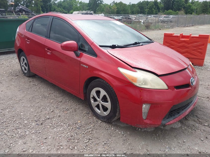 2014 Toyota Prius VIN JTDKN3DU3E1738224 IAAI salvage auction — REAR END, Salvage (North Carolina), sold $1,300 on 2026-07-21 (photo 1)