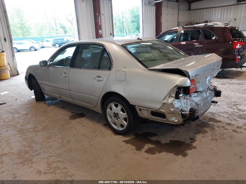 2003 Lexus Ls 430 VIN JTHBN30F930120267 IAAI salvage auction — REAR END, Mv-907A (New York), sold $400 on 2026-07-14 (photo 3)