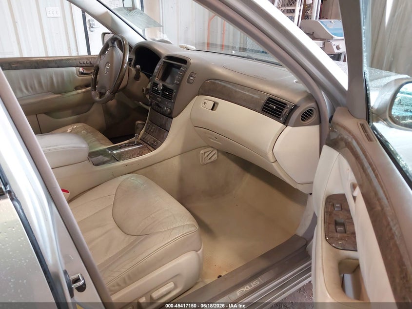 2003 Lexus Ls 430 VIN JTHBN30F930120267 IAAI salvage auction — REAR END, Mv-907A (New York), sold $400 on 2026-07-14 (photo 5)
