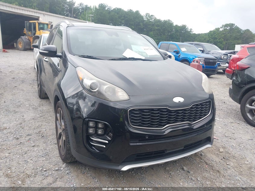 2017 Kia Sportage VIN KNDPR3A63H7263238 IAAI salvage auction — NORMAL WEAR, Clear (Georgia), sold $3,150 on 2026-07-14 (photo 1)