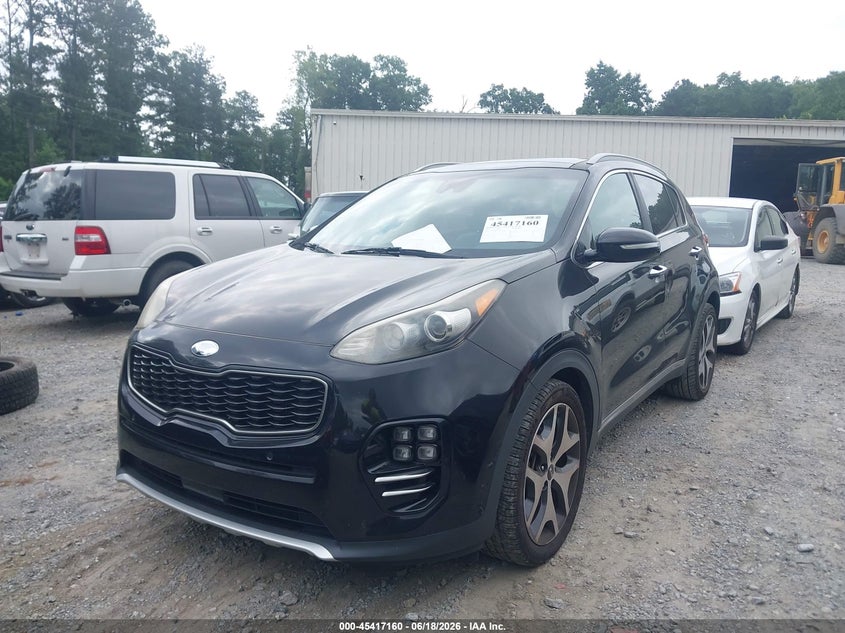 2017 Kia Sportage VIN KNDPR3A63H7263238 IAAI salvage auction — NORMAL WEAR, Clear (Georgia), sold $3,150 on 2026-07-14 (photo 2)