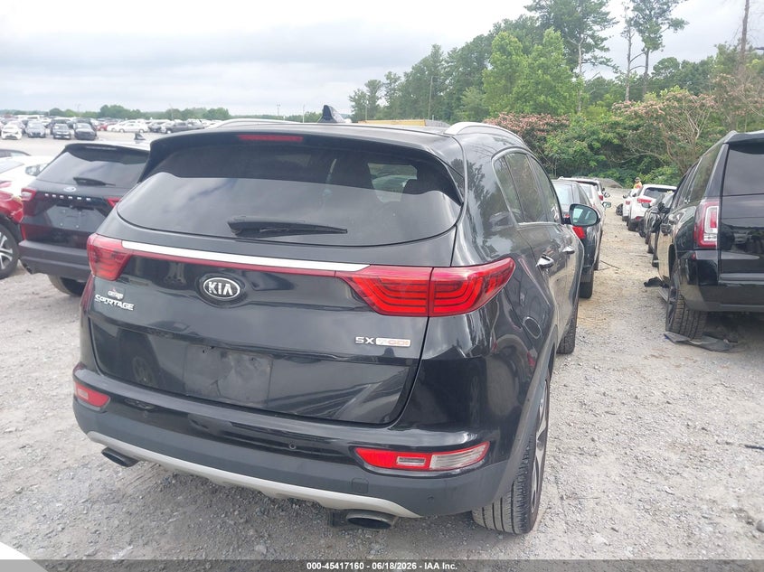 2017 Kia Sportage VIN KNDPR3A63H7263238 IAAI salvage auction — NORMAL WEAR, Clear (Georgia), sold $3,150 on 2026-07-14 (photo 4)