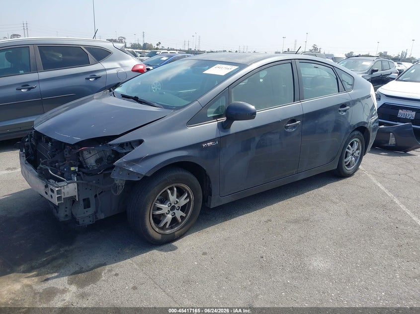 2010 Toyota Prius VIN JTDKN3DU8A1264409 IAAI salvage auction — FRONT END, Salvage (California), sold $1,350 on 2026-07-23 (photo 2)