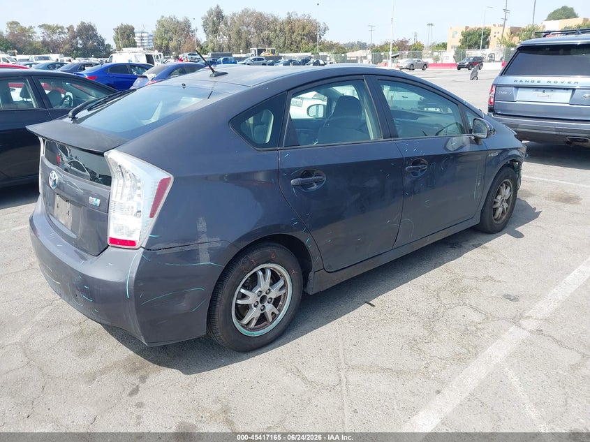 2010 Toyota Prius VIN JTDKN3DU8A1264409 IAAI salvage auction — FRONT END, Salvage (California), sold $1,350 on 2026-07-23 (photo 4)