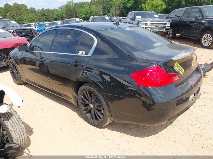 2008 Infiniti G35 VIN JNKBV61E58M220860 IAAI salvage auction — FRONT END, Salvage (North Carolina), sold $600 on 2026-07-20 (photo 3)