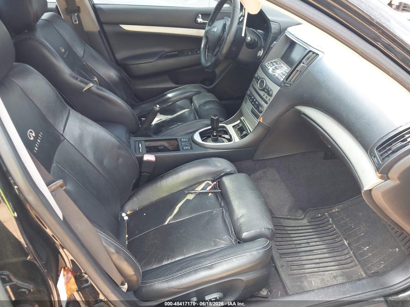 2008 Infiniti G35 VIN JNKBV61E58M220860 IAAI salvage auction — FRONT END, Salvage (North Carolina), sold $600 on 2026-07-20 (photo 5)