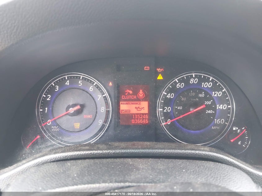 2008 Infiniti G35 VIN JNKBV61E58M220860 IAAI salvage auction — FRONT END, Salvage (North Carolina), sold $600 on 2026-07-20 (photo 7)